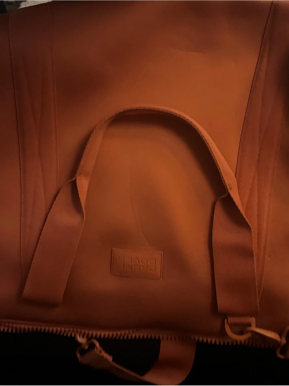 Dagne Dover Orange Travel Tote